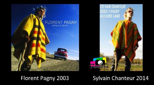 En 2014 Sylvain Chanteur revêt le look 2003 de Florent Pagny