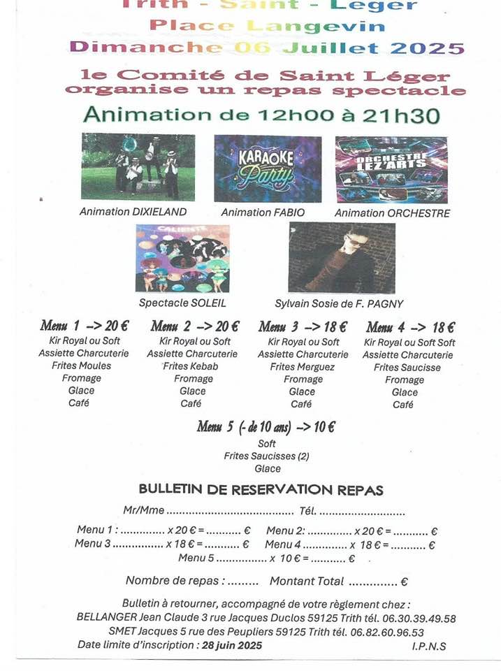 Animation Show Sosie F.Pagny